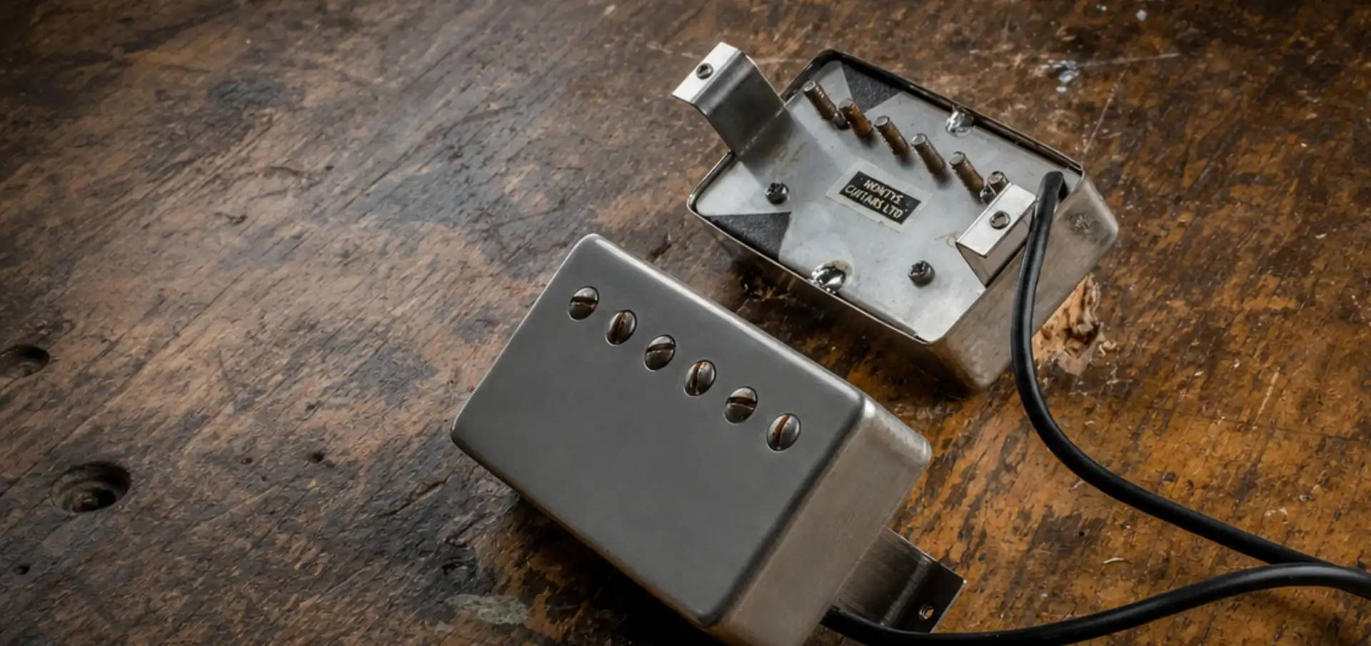 Humbucker pickups voor een Les Paul